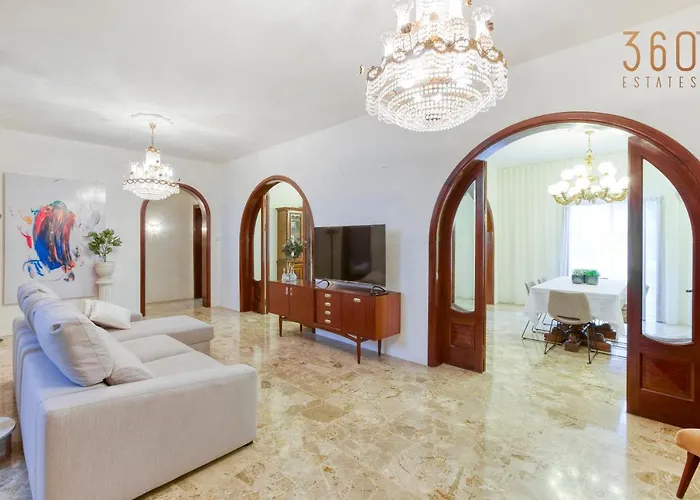 Spacious 4br Oasis In The Heart Of St. Julians By 360 Estates Appartement San Ġiljan